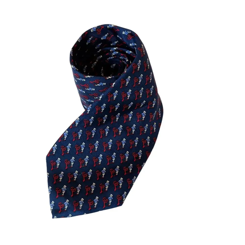 Vintage Rivetz of Boston Mens Silk Yale Bulldogs 68 Neck Tie Reunion Class Pride